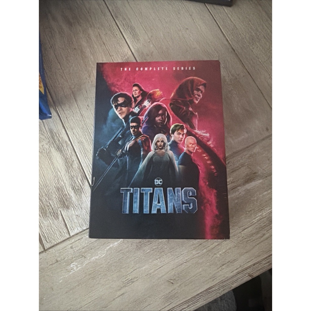 DC TITANS THE COMPLETE SERIES DVD 12 DISC BOX SET W/SLIPBOX